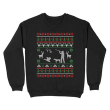 Load image into Gallery viewer, Duck Hunting Ugly Christmas Shirt gifts for hunters | Sweatshirt FSD3523D02