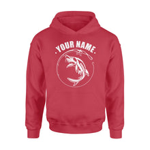 Load image into Gallery viewer, Custom name sturgeon fishing tattoos shirt Hoodie shirt - NQSD310
