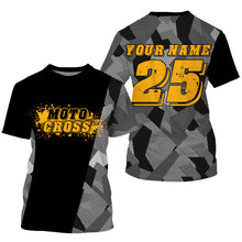Load image into Gallery viewer, Camouflage custom motocross jersey UPF30+ kids men women dirt bike MX racing motorcycle off-road NMS1024