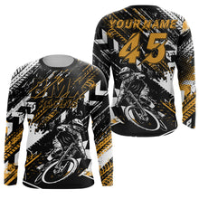 Load image into Gallery viewer, Custom BMX jersey UPF30+ adult kid bike shirts Extreme cycling racewear Bicycle motocross clothes| SLC37