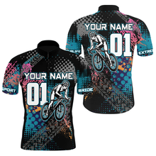 Load image into Gallery viewer, Personalized Mens cycling jersey with 3 pockets &amp; full zip Ride life biking gear Road bike shirt| SLC20