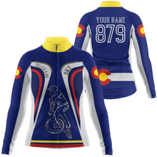 Load image into Gallery viewer, BMX Colorado CO Mens Womens Cycling Jersey Custom Cyclist Bicycle Motocross Biking| NMS804