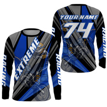Load image into Gallery viewer, Extreme dirt bike riding jersey custom kid women men UPF30+ Motocross shirt off-road motorcycle  PDT286