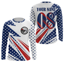 Load image into Gallery viewer, Motocross off-road jersey custom dirt bike kid&amp;adult UPF30+ MX American Flag motorcycle shirt PDT201