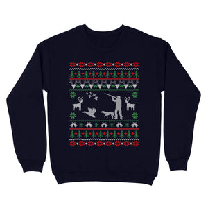 Duck Hunting Ugly Christmas Shirt gifts for hunters | Sweatshirt FSD3523D02