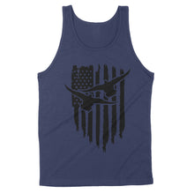 Load image into Gallery viewer, Duck Hunting American Flag Clothes, Shirt for Hunting NQS121 - Standard Tank