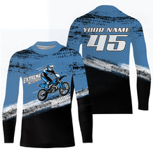 Load image into Gallery viewer, Custom Motocross racing jersey MX UPF30+ dirt bike for youth men women motorcycle riding shirt PDT125