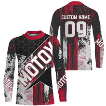 Load image into Gallery viewer, MotoX Custom Jersey UPF30+ Motocross Dirt Bike Racing Shirt Off-road Motorcycle Racewear NMS1289