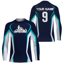 Load image into Gallery viewer, Motocross Personalized Jersey UPF30+ Kid Adult Dirt Bike MX Enduro Racing Long Sleeves NMS1109