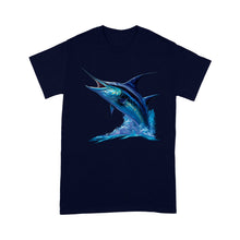 Load image into Gallery viewer, Blue Marlin Deep Sea Fishing T Shirts, Marlin Saltwater Fishing Shirt Offshore Fishing IPHW3895