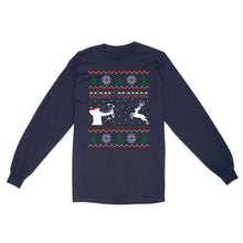 Load image into Gallery viewer, Merry Huntmas Deer hunting Christmas gifts | Long Sleeve - FSD3524 D02