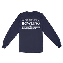 Load image into Gallery viewer, personalized bowling shirt for bowling – custom name design side view