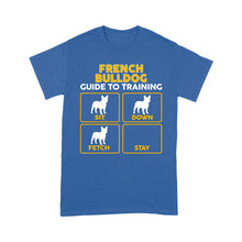 Load image into Gallery viewer, French Bulldog Standard T-shirt | Funny Guide to Training dog - FSD2400D08