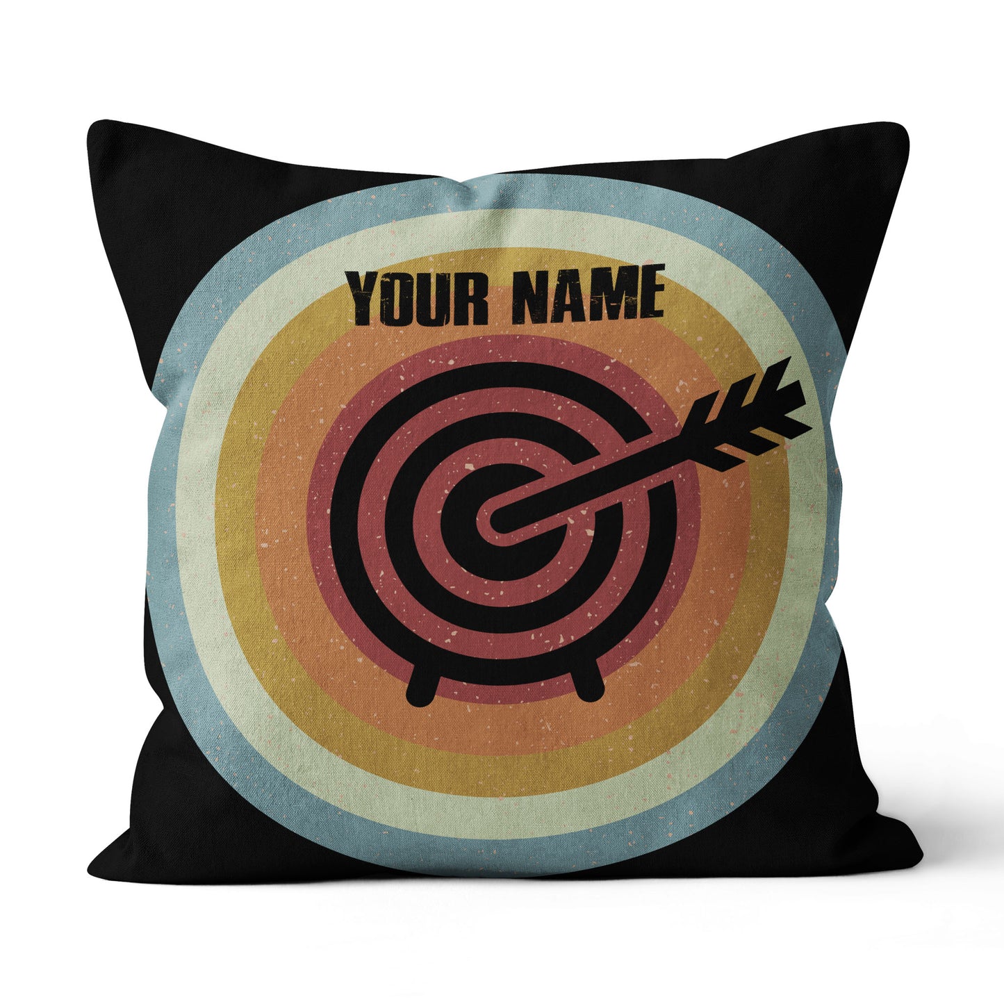 Personalized 3D Target Archery Pillow Custom Throw Pillow Archery Gifts VHM0866