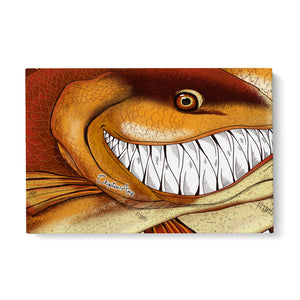 Funny Redfish fishing art Matte Canvas ChipteeAmz's art Redfish wall art AT034