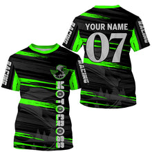 Load image into Gallery viewer, Personalized MX adult&amp;kid jersey UV protective Motocross for life racing biker off-road shirt PDT346