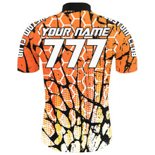 Load image into Gallery viewer, Custom Orange Cycling Jersey MTB BMX Mens Long&amp;Short Sleeve Bicycle Riding Shirt Road Moutain Biking| NMS784