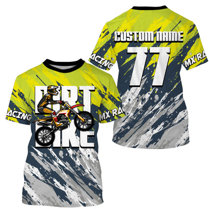 Dirt bike riding jersey Motocross custom off-road MX UPF30+ youth men women racing motorcycle PDT123