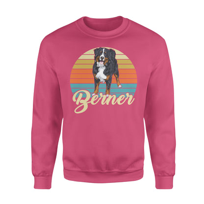 Custom name Berner dog personalized gift Crew Neck Sweatshirt