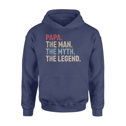 Papa - the man the myth the legend over size shirts