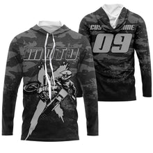 Load image into Gallery viewer, Camouflage motocross jersey UPF30+ custom men women kid dirt bike MX racing off-road motorcycle NMS974