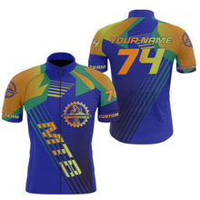 Load image into Gallery viewer, Mens long short sleeve Mountain bike cycling jersey with pockets MTB cycle gear Bicycling shirt| SLC121