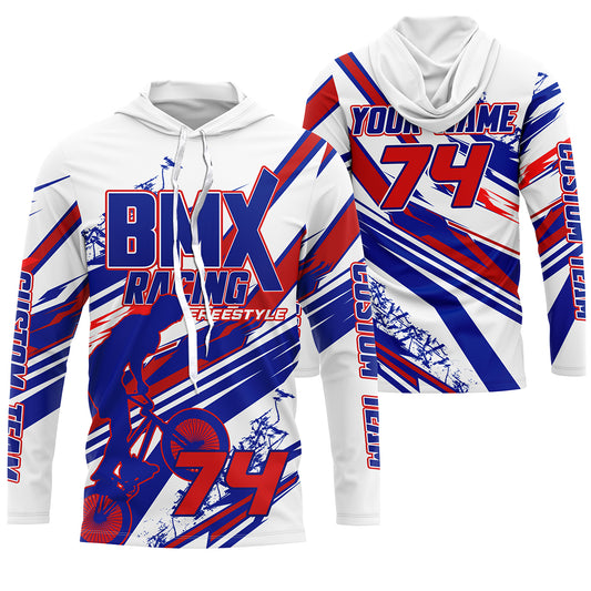Personalized BMX racing gear UPF30+ adult kid BMX shirt extreme sport biking gear Cycling clothes| SLC109