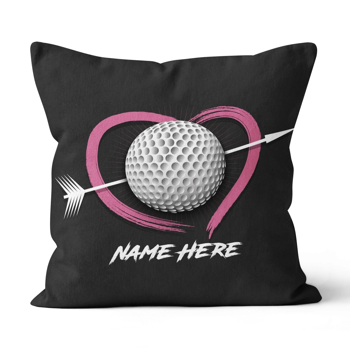 Custom Valentines Day Golf Gifts For Golfer Personalized Golf Pillow LDT1193