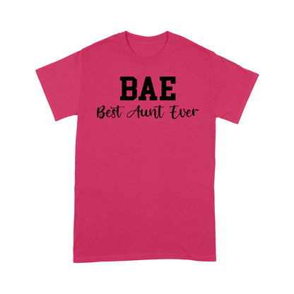 Mothers Day Gifts For Aunts BAE Best Auntie Ever Cotton, 4XL, 5XL Shirts For Aunties - Standard T-shirt