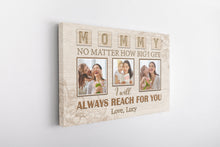 Load image into Gallery viewer, Personalized Mom Canvas-Mommy Photo Collage Mother's Day Canvas Gift, I Love You Mom Birthday Christmas| N2456