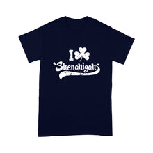 Load image into Gallery viewer, Clover Shenanigans Funny Irish Clover St Saint Patricks Day - Standard T-shirt