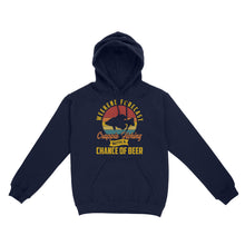 Load image into Gallery viewer, Weekend forecast crappie fishing with a chance of beer D06 NQS2273 - Standard Hoodie