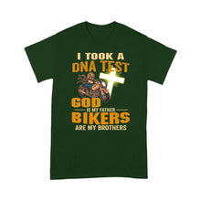Load image into Gallery viewer, God Is Father Bikers Are Brother - Motorcycle Men T-shirt, Cool Biker Tee, Christian Rider| NMS40 A01