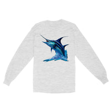 Load image into Gallery viewer, Blue Marlin Deep Sea Fishing T Shirts, Marlin Saltwater Fishing Shirt Offshore Fishing IPHW3895