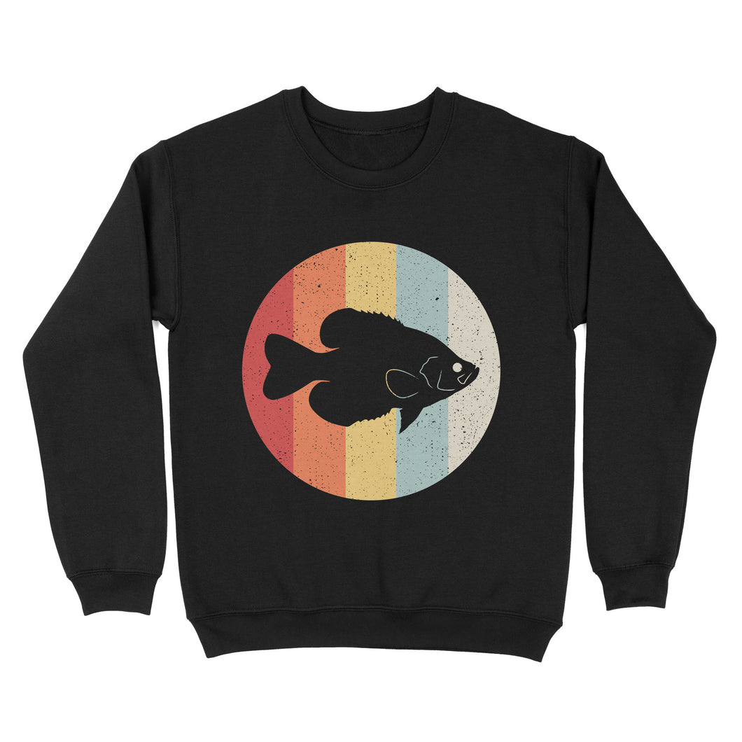 Retro Vintage Crappie Fishing Sweatshirt - FSD2947 D02