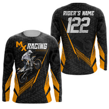 Load image into Gallery viewer, Custom Motocross Jersey MX Racing UPF30+ Dirt Bike Number and Name Adult&amp;Kid Off-Road Motorcycle| NMS1317