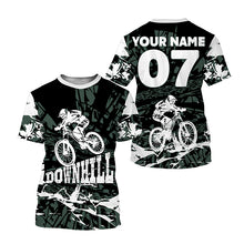 Load image into Gallery viewer, Camo Downhill MTB jersey mens UPF30+ mountain bike gear kids customized cycling jersey boys girls| SLC258