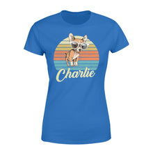 Load image into Gallery viewer, Custom name awesome Chihuahua 1970s vintage retro personalized gift - Standard Women's T-shirt
