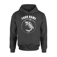 Load image into Gallery viewer, Custom name sturgeon fishing tattoos shirt Hoodie shirt - NQSD310
