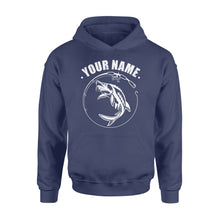 Load image into Gallery viewer, Custom name sturgeon fishing tattoos shirt Hoodie shirt - NQSD310