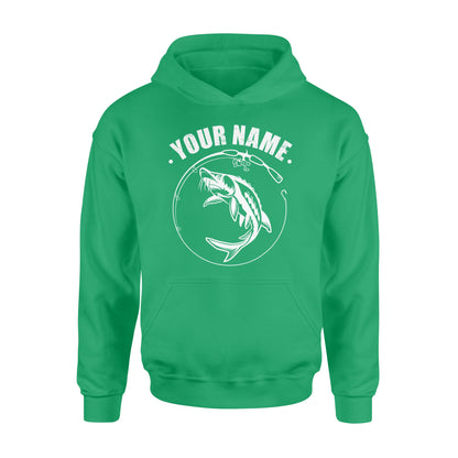 Custom name sturgeon fishing tattoos shirt Hoodie shirt - NQSD310