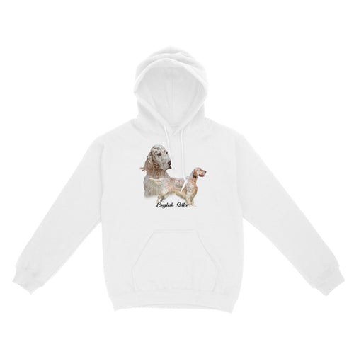 English Setter - Bird Hunting Dogs Hoodie FSD3797 D03