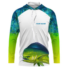 Load image into Gallery viewer, Mahi Mahi Fishing Scales UV protection quick dry customize name gift for Fishing lovers TTN51