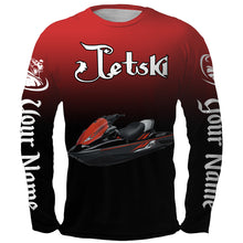 Load image into Gallery viewer, Jetski UV protection quick dry customize name long sleeves personalized gift