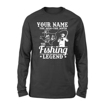 Load image into Gallery viewer, Texas fisherman - the man - the myth - the legend fishing shirts A237