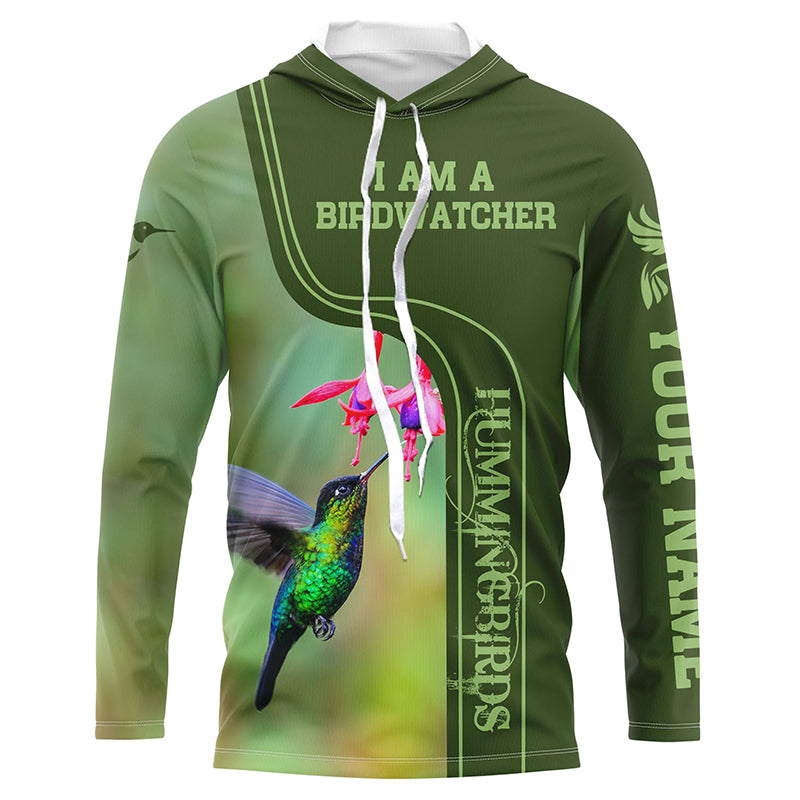 Personalized hummingbirds shirt custom name gift for birdwatcher A7