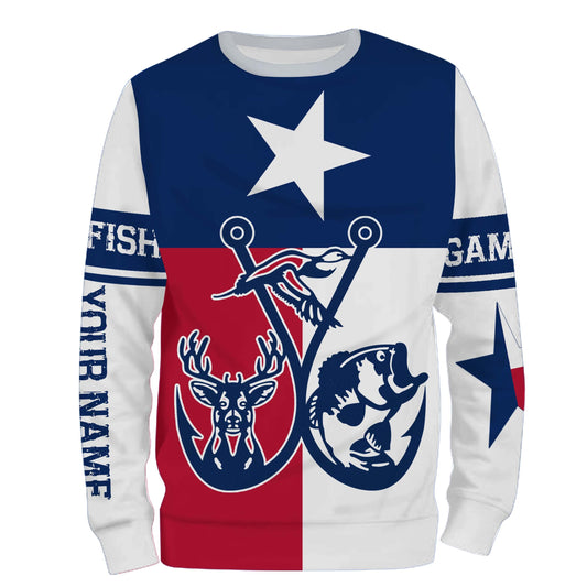 Texas Game and Fish Custom name 3D All over print shirts personalized gift - TATS162