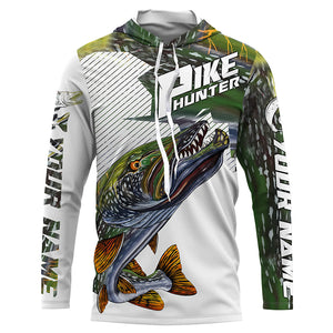 Pike Hunter Angry Pike Custom Nothern Pike Fishing Jerseys, Pike Fishing Scales Fishing Shirts |  IPHW3836