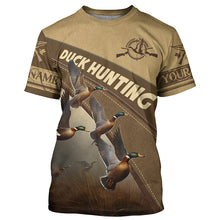 Load image into Gallery viewer, Duck Hunting Custom All Over Printed Shirts Waterfowl Hunter Shirts Duck Hunter Clothing Men And Women IPHW5428