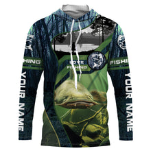 Load image into Gallery viewer, Catfish Custom Long Sleeve performance Fishing Shirts, Catfish Fishing jerseys - IPHW2388